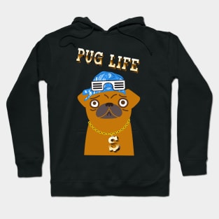 Pug Life Cute Pugs Dog Hoodie